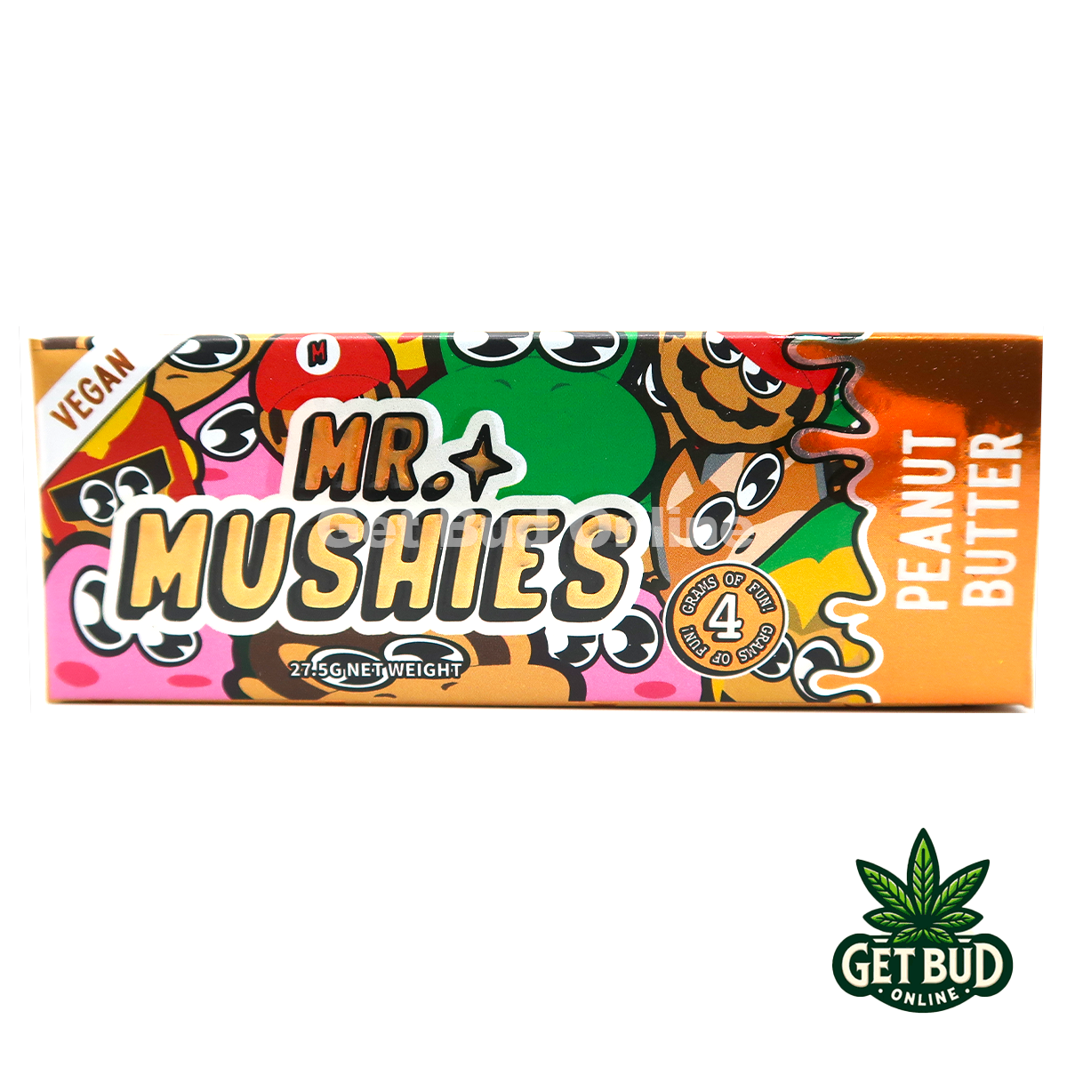 Mr Mushies 4000mg Magic Mushroom Chocolate Bar - Peanut Butter 🍄