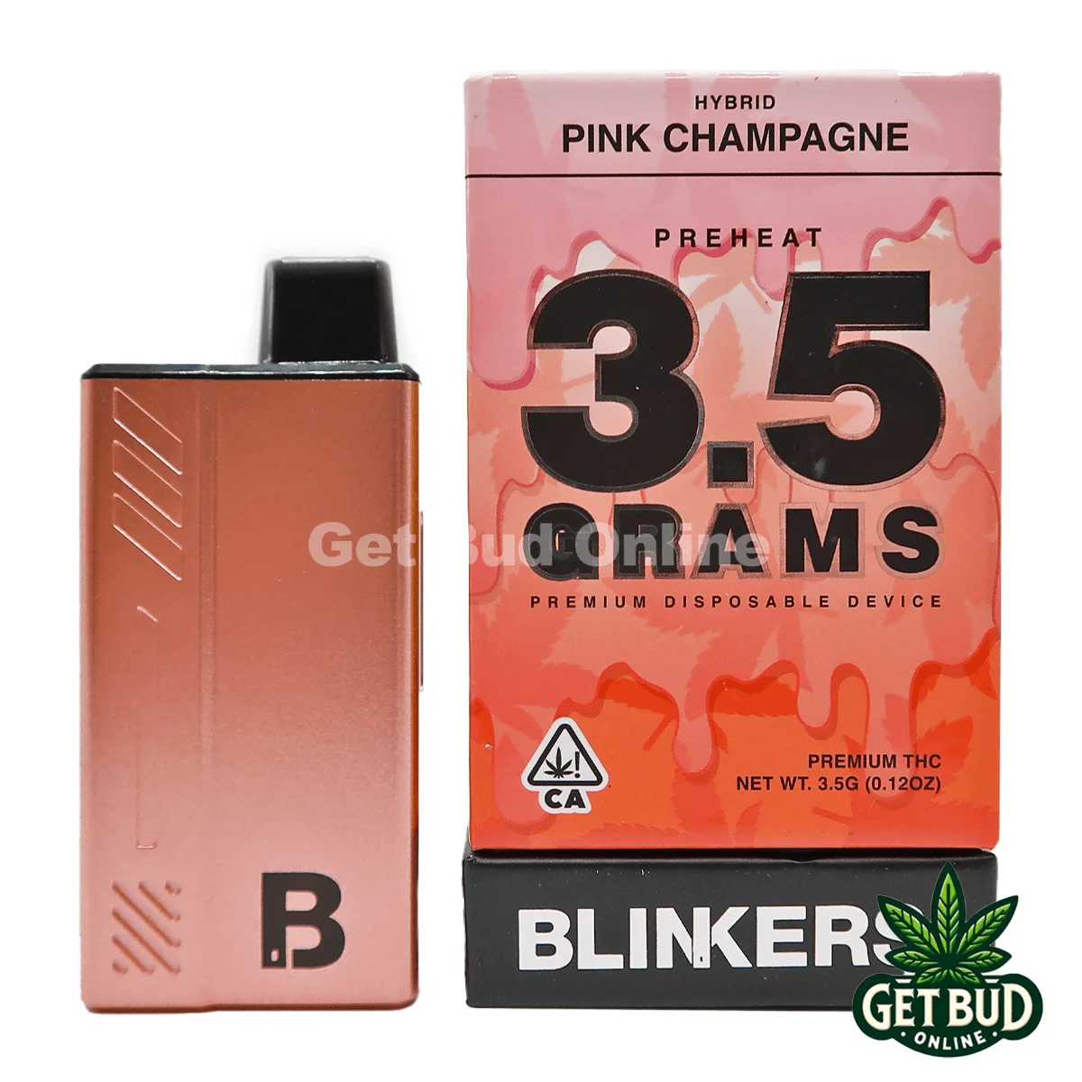 ✨Blinker 3.5g THC Distillate Disposables - Pink Champagne 🥂🔥