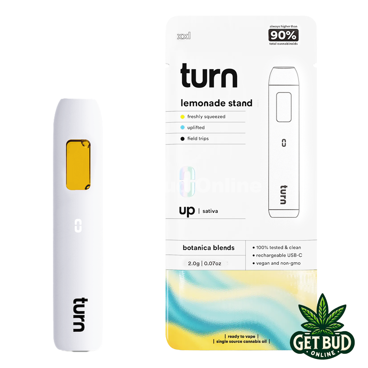 Turn Botanica Blends 🍃 2g Disposable Vape - Lemonade Stand