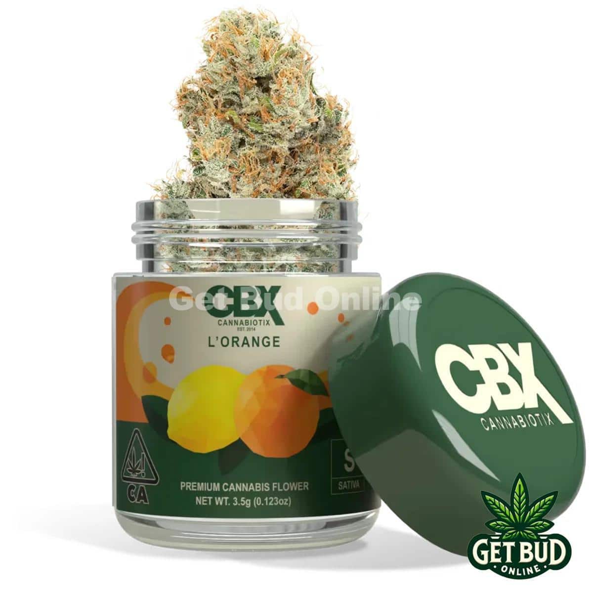 CBX Cannabiotix Flower 3.5g- L'Orange (Premium Bud)