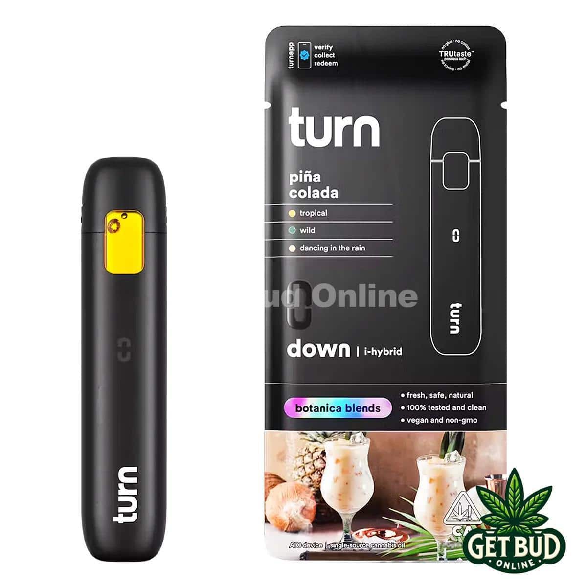 Turn Botanica Blends 🍃 2g Disposable Vape - Pina Colada