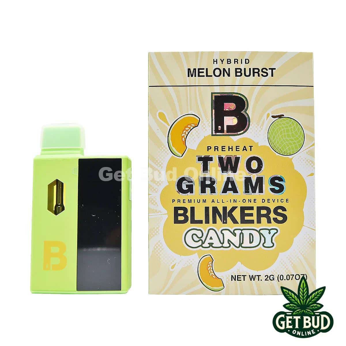d0631709-e74c-44de-bc0f-8259f33ca2db.jpeg Blinkers Candy 2g Disposable Vape - Melon Burst - Image 1