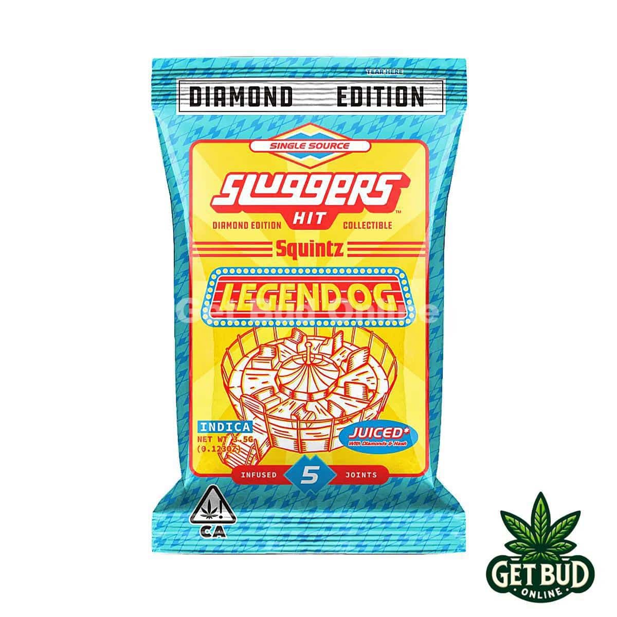 Sluggers Hit 3.5g Infused Pre-Rolled Mini Blunts - Legend OG
