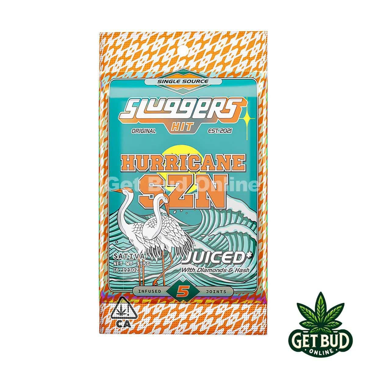 Sluggers Hit 3.5g Infused Pre-Rolled Mini Blunts - Hurricane Szn