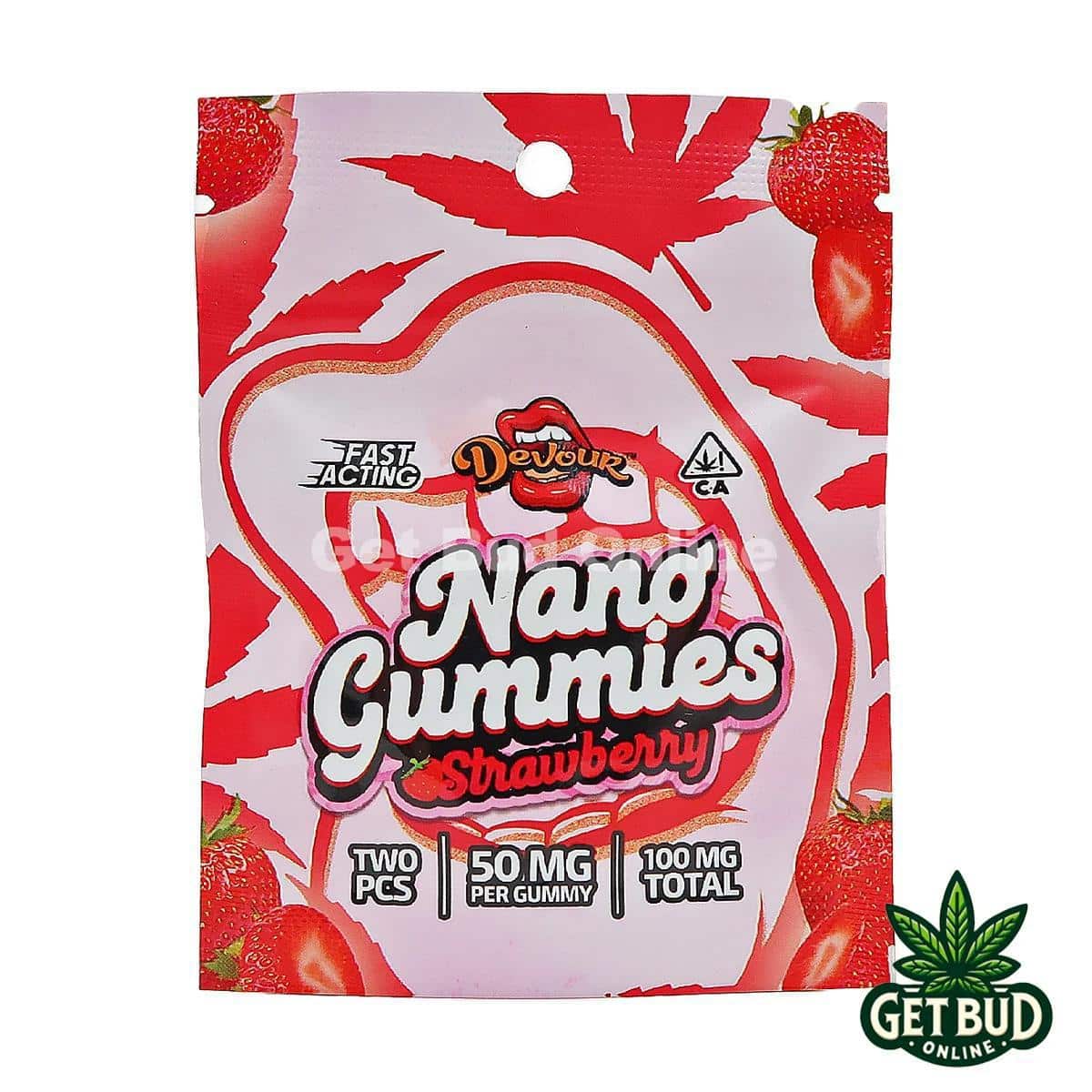 Devour 100mg Nano Gummies - Strawberry