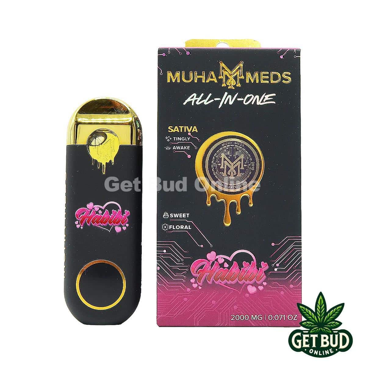 Muha Meds 2g All-In-One Disposable Vape - Habibi