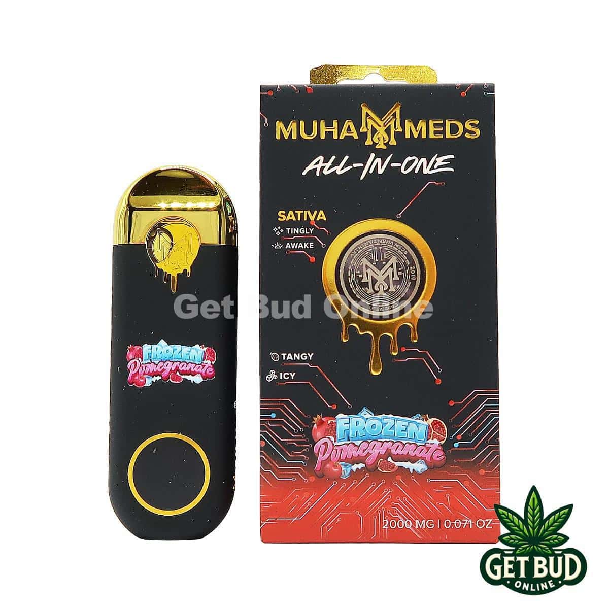 Muha Meds 2g All-In-One Disposable Vape - Frozen Pomegranate