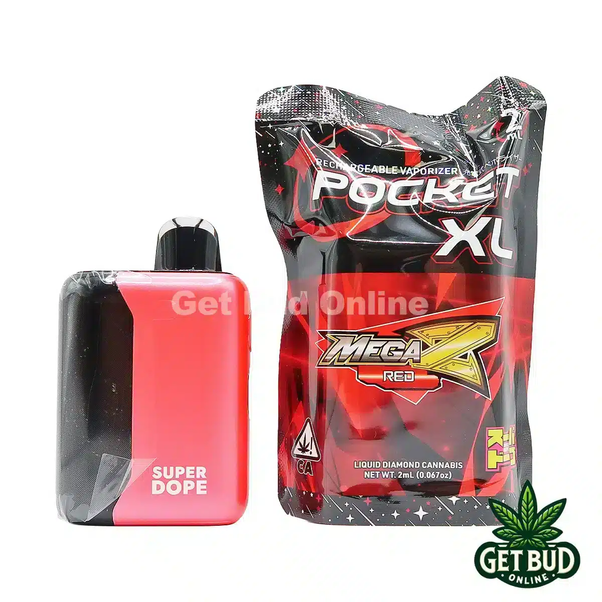 Super Dope 2g Disposable Vape - Mega Z Red