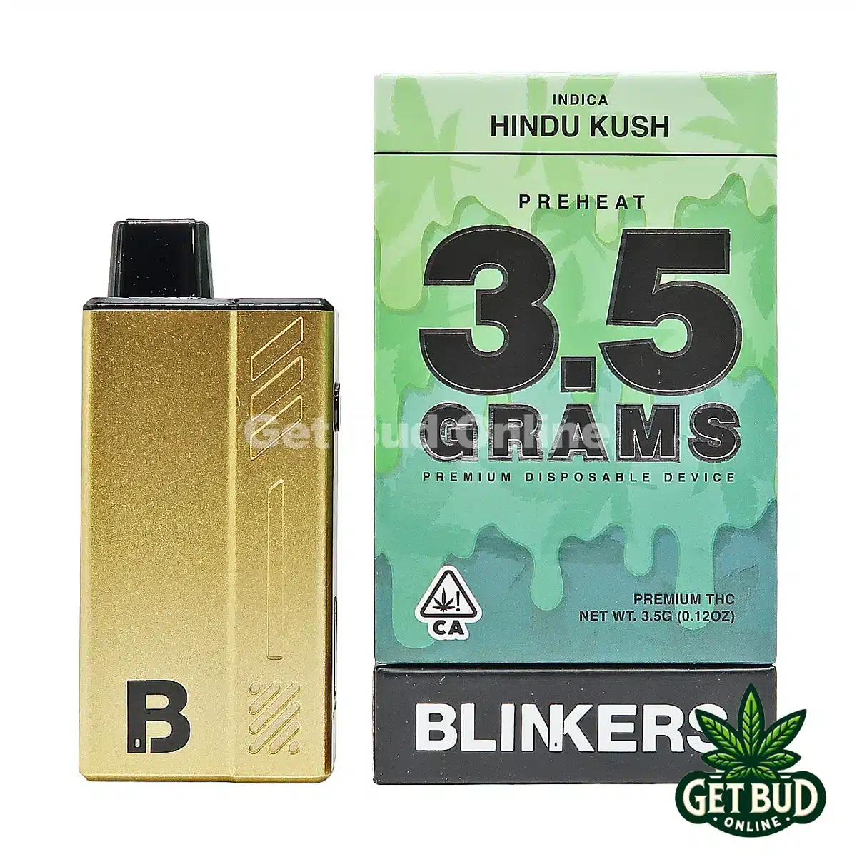 ✨Blinker 3.5g THC Distillate Disposables - Hindu Kush