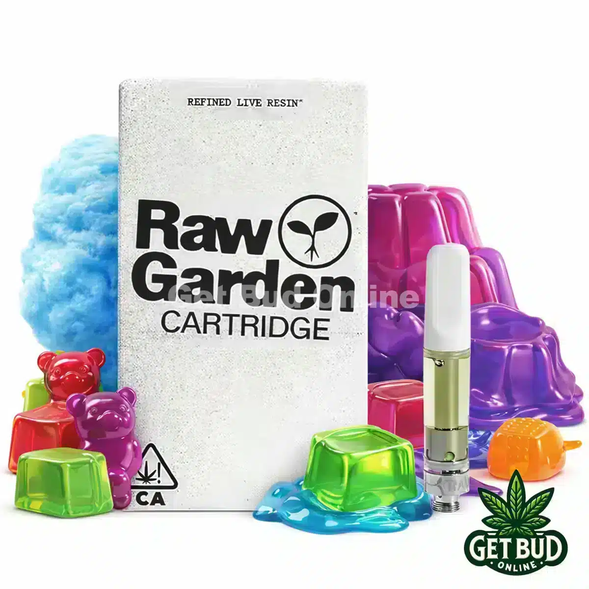 Raw Garden 1g Refined Resin Vape Cartridge - Hella Jelly