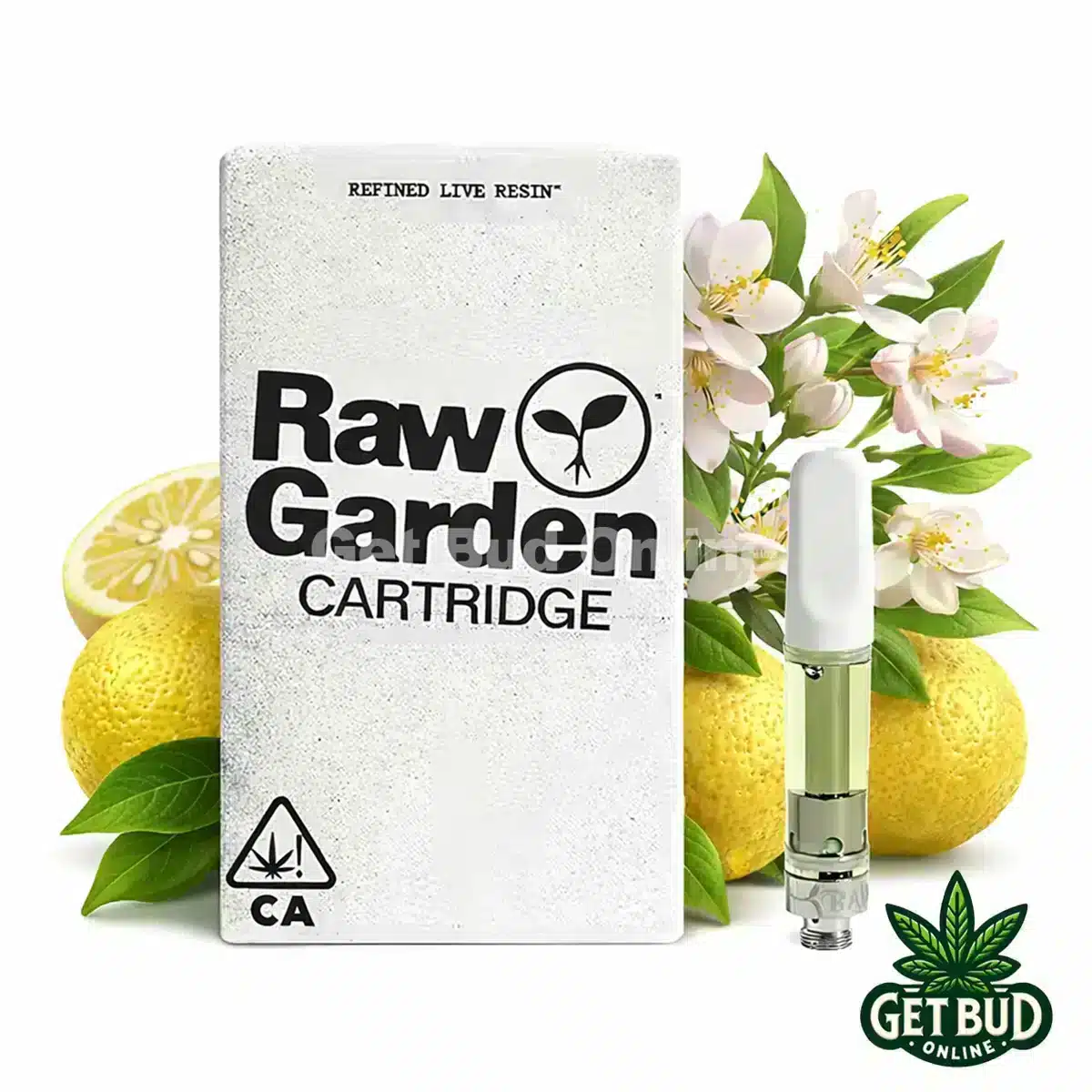 Raw Garden 1g Refined Resin Vape Cartridge - Yuzu Blossom