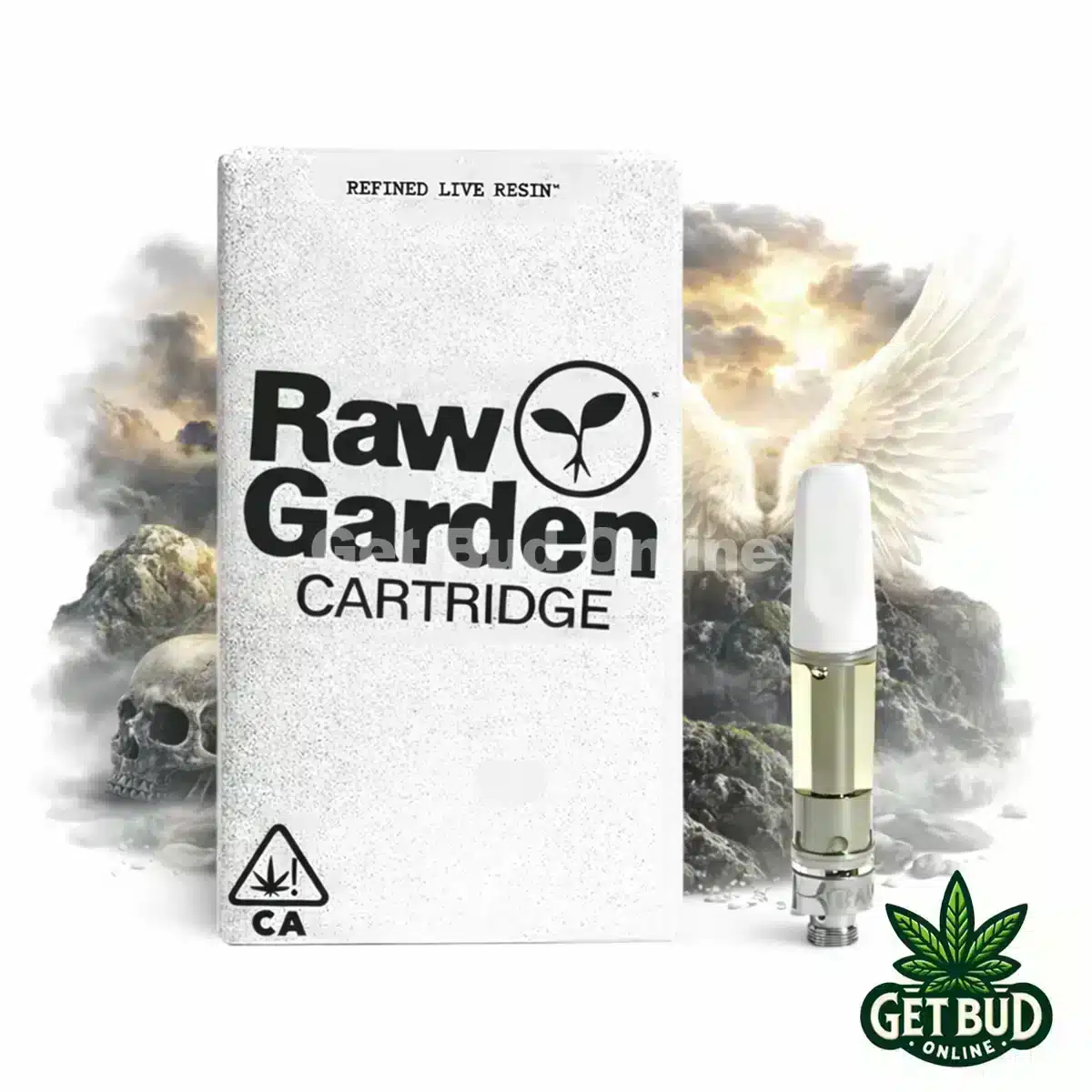 Raw Garden 1g Refined Resin Vape Cartridge - God's Breath