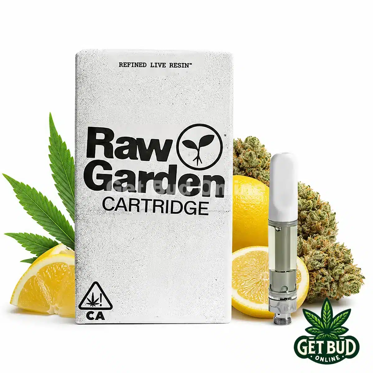 Raw Garden 1g Refined Resin Vape Cartridge - OG Squeeze