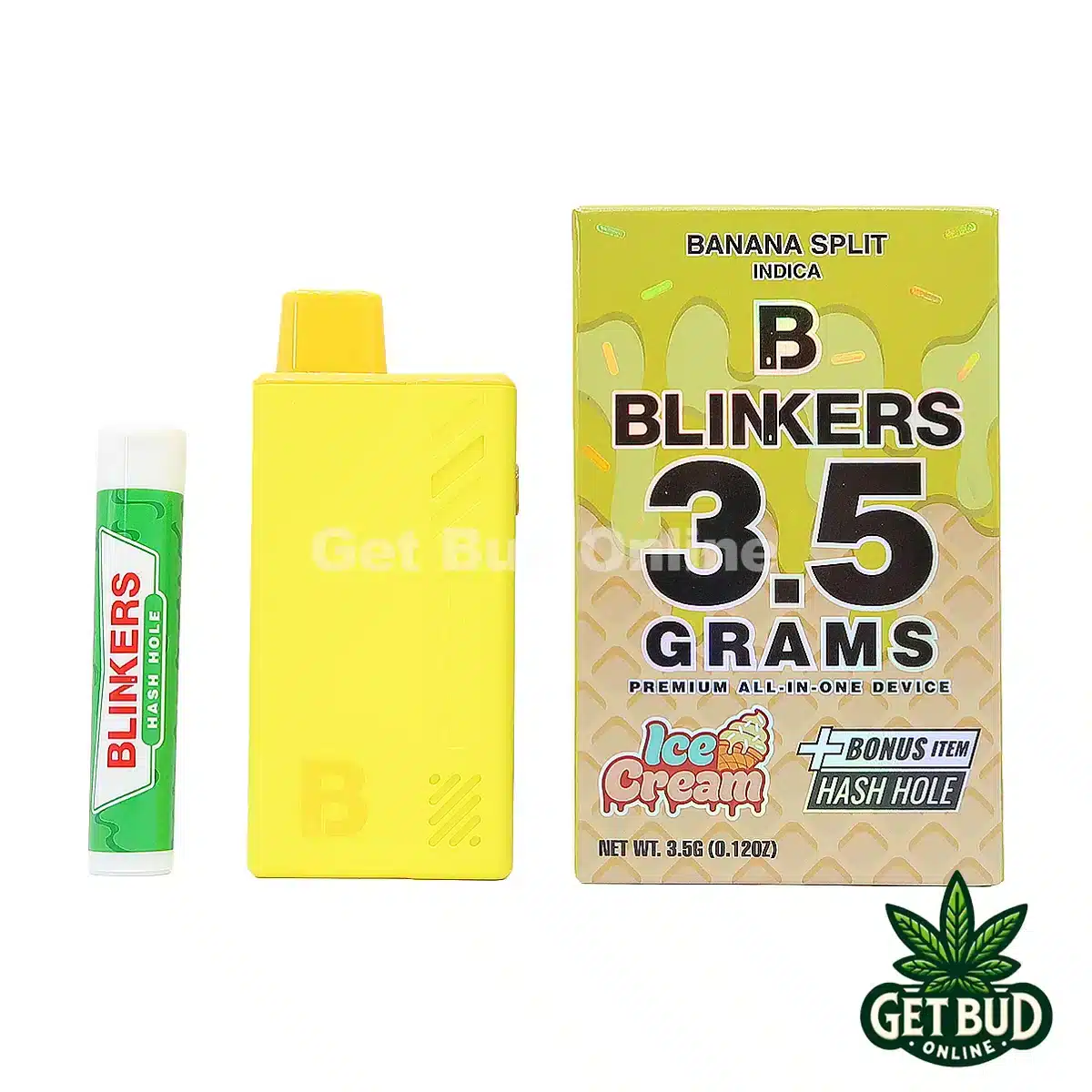 Blinkers 3.5g Disposable Vape + Hash Hole - Banana Split