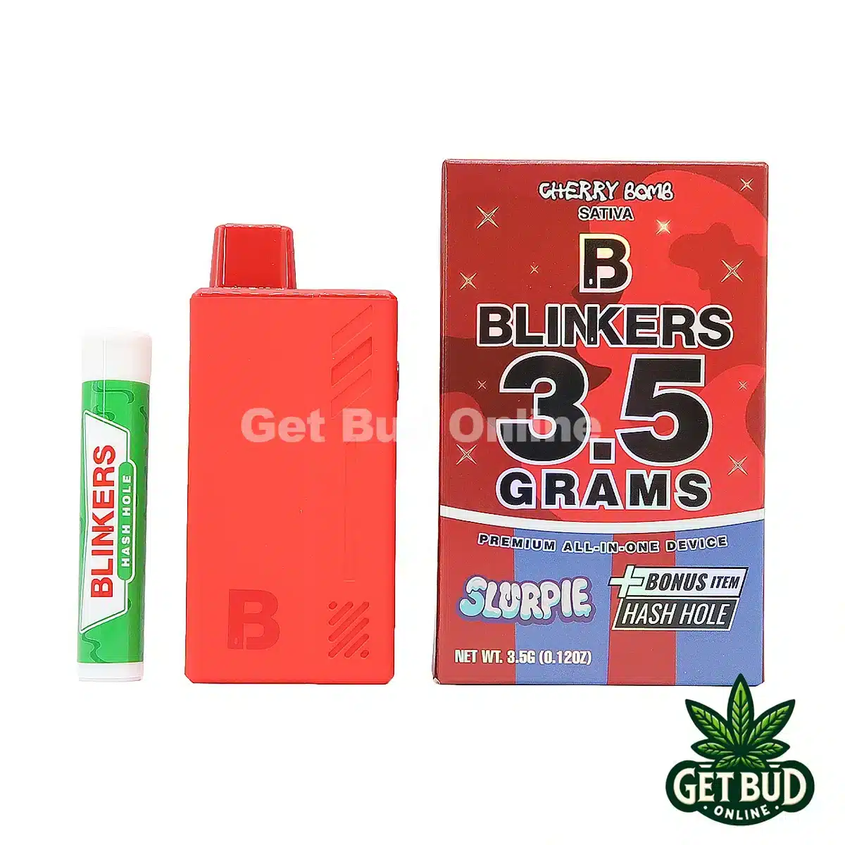 Blinkers 3.5g Disposable Vape + Hash Hole - Cherry Bomb