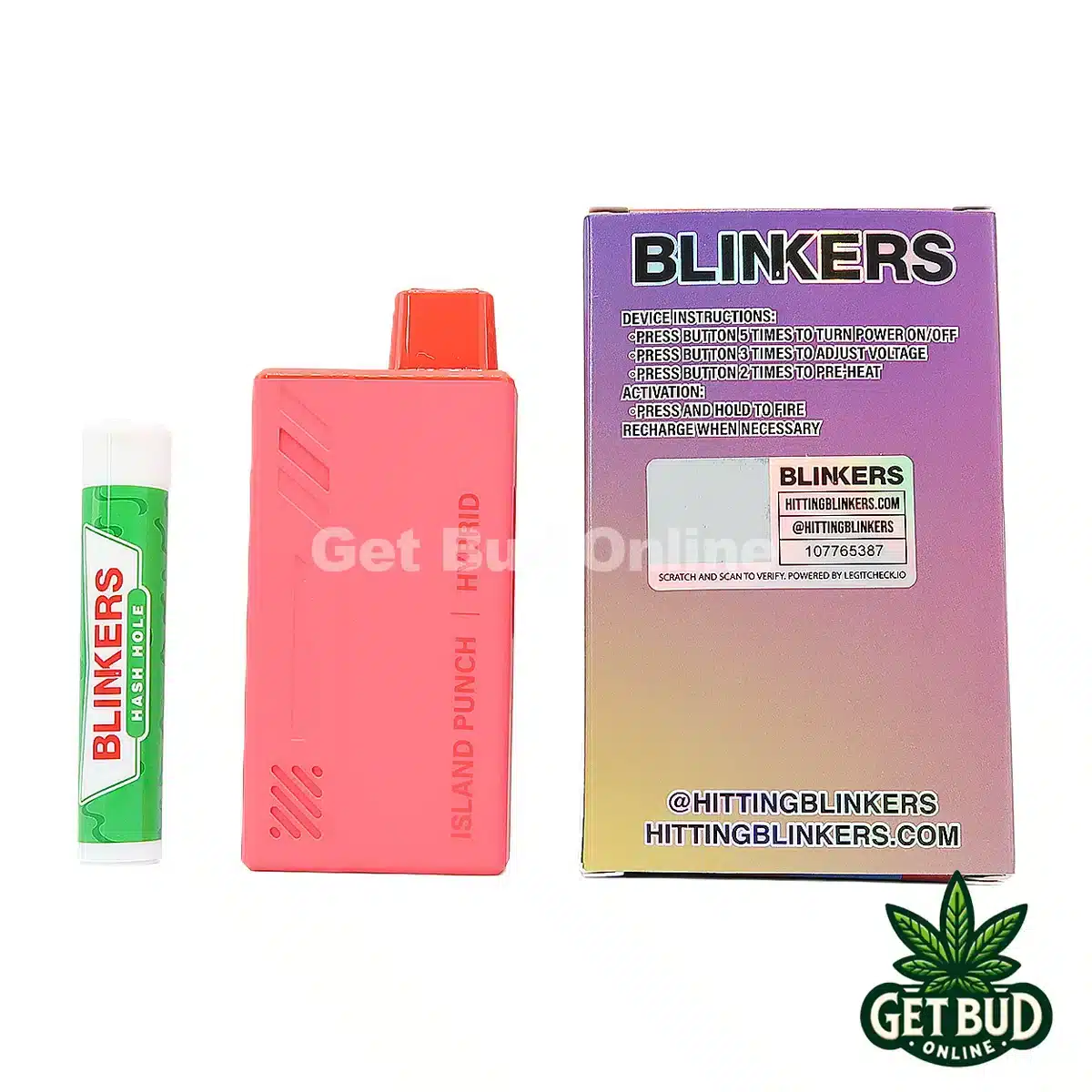 Blinkers 3.5g Disposable Vape + Hash Hole - Island Punch