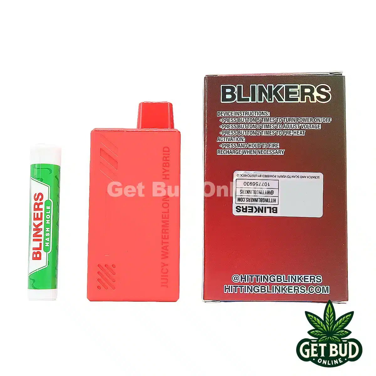 Blinkers 3.5g Disposable Vape + Hash Hole - Juicy Watermelon