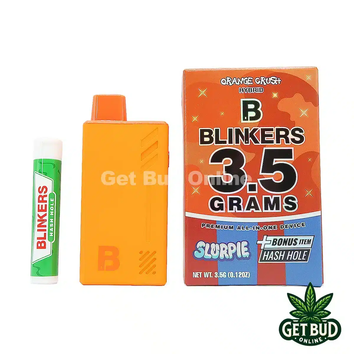 Blinkers 3.5g Disposable Vape + Hash Hole - Orange Crush