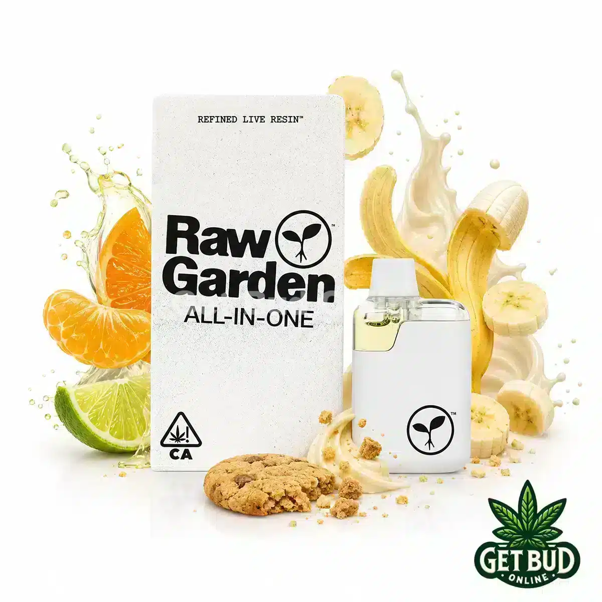 Raw Garden AIO- Bahama Mama Raw Garden 1g Live Resin Disposable Vape - Bahama Mama