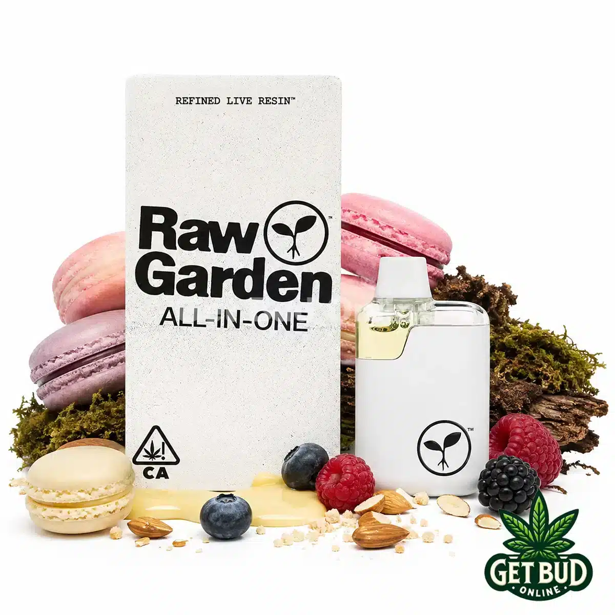 Raw Garden AIO- Mystery Macarons Raw Garden 1g Live Resin Disposable Vape - Mystery Macarons