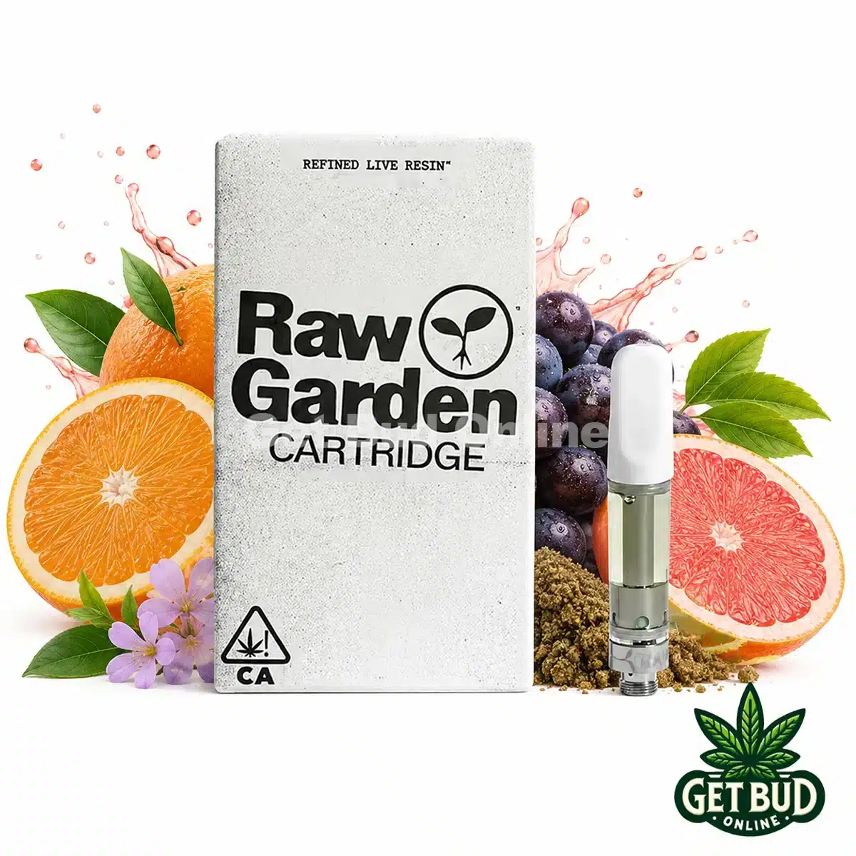 Raw Garden 1g Refined Resin Vape Cartridge - Dosi Punch