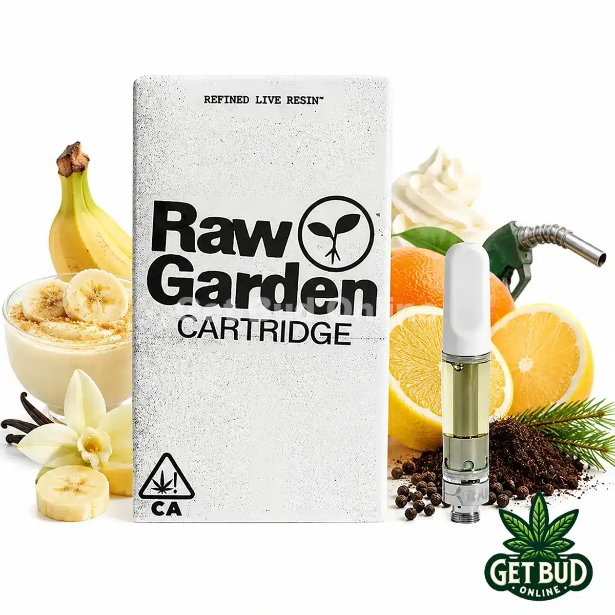 Raw Garden 1g Refined Resin Vape Cartridge - Puffy Payton