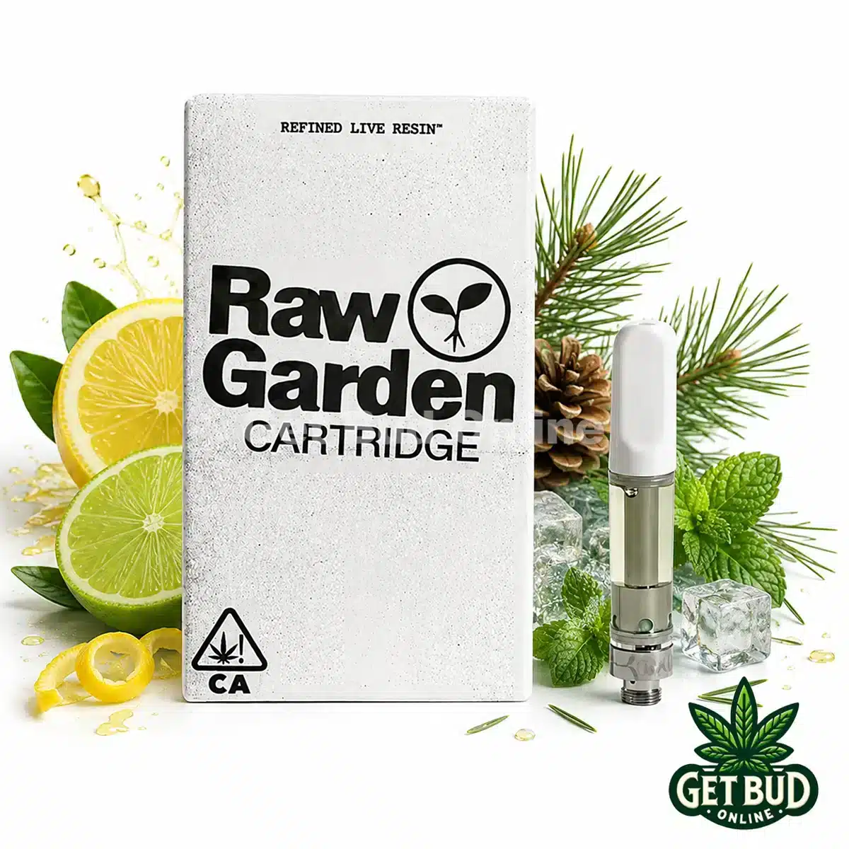 Raw Garden 1g Refined Resin Vape Cartridge - Sleeroy