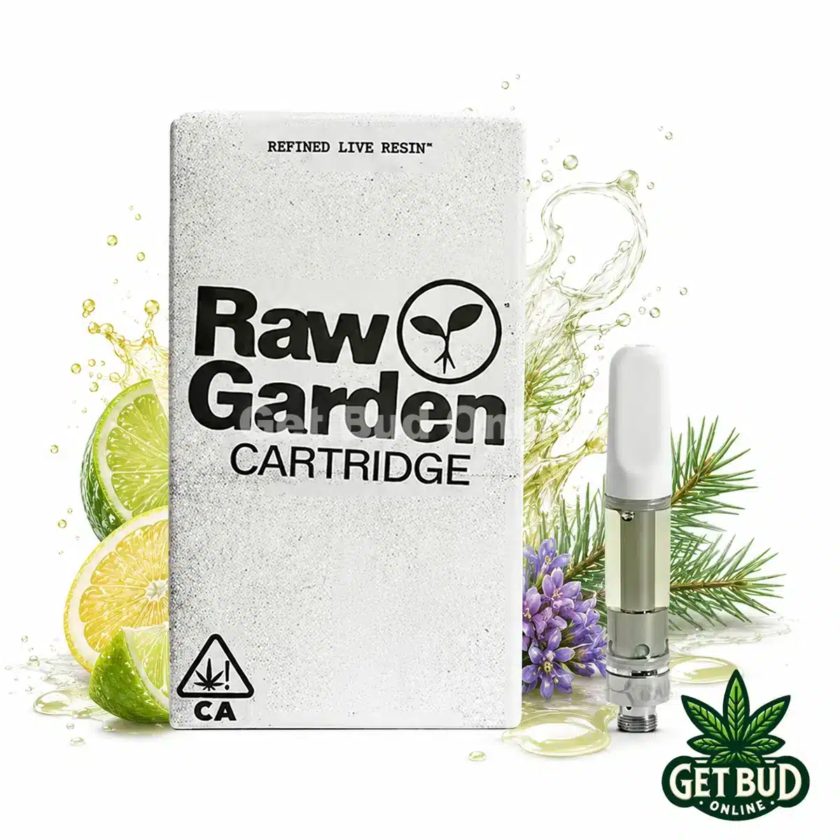Raw Garden 1g Refined Resin Vape Cartridge - Slymedoggie