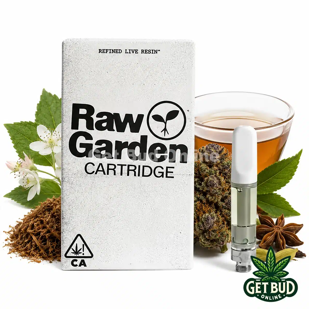 Raw Garden 1g Refined Resin Vape Cartridge - Tre Flip Kush